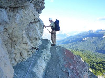 017-In der Ferrata Sentiero Astaldi